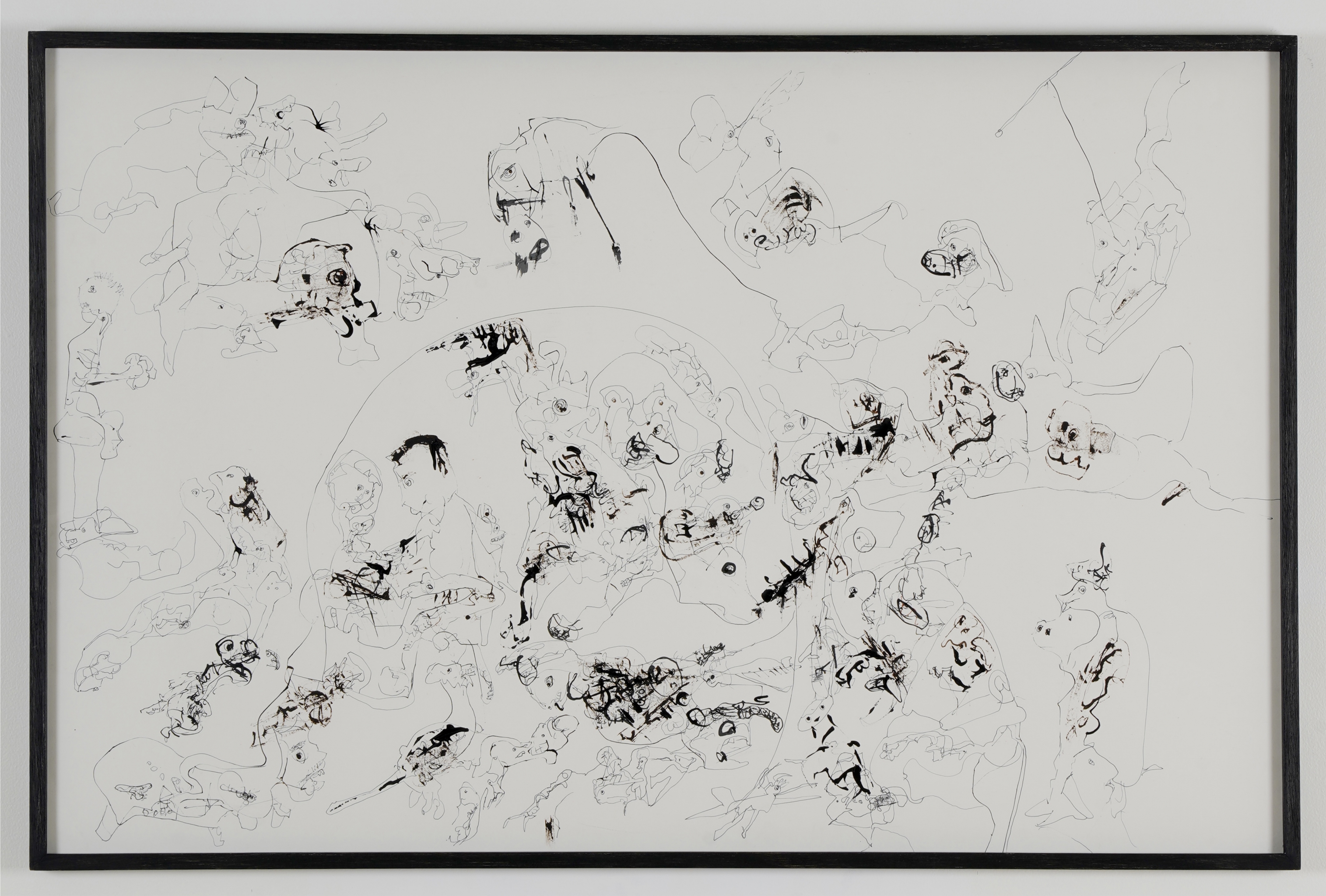 P.R. SATHEESH

Untitled (2), 2020

Indian ink on paper

26.1 x 40 in / 66.5 x 101.5 cm