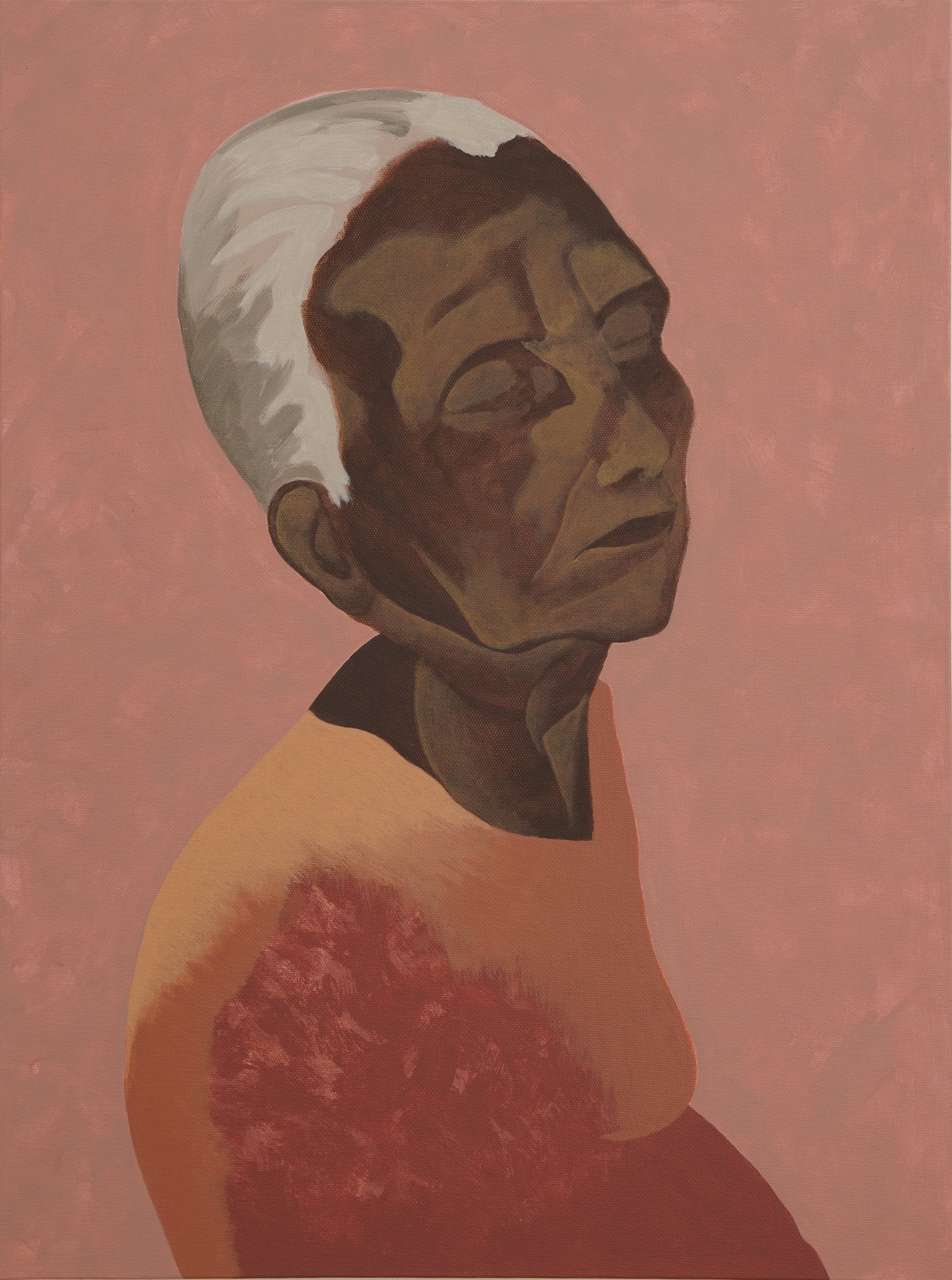 GIEVE PATEL

Mary, my patient, 2020

Acrylic on canvas

24 x 18 in / 60.9 x 45.7 cm