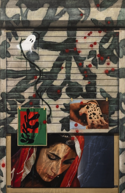 ATUL DODIYA

Ghost of Berries (for Mani Kaul), 2019-21

Oil on canvas

78 x 50 in / 198 x 127 cm